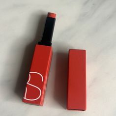 Nars Powermatte Lipstick Indiscreet 120 Coral Pink Brand New High-Intensity Matte Formula That Glides On Bold Color With 10-Hour Wear Coral Pink Lipstick, Nars Powermatte Lipstick, Nars Lip Pencil, Nars Audacious Lipstick, Nars Lipgloss, Nars Powermatte Lip Pigment, Nars Lip, Nars Lipstick, Lipstick Pencil