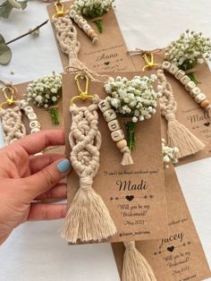 Boho Party Favors, Lottery Ticket Wedding Favor, Bridesmaid Invite, Traditional Wedding Favours, Wedding Cake Favors, Fan Favors, Keychain Macrame, Big Gift, Soap Wedding Favors