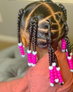 Black Toddler Girl Hairstyles, Children Braids, Black Toddler Girl, Toddlers Hairstyles, Cornrow Hairstyle