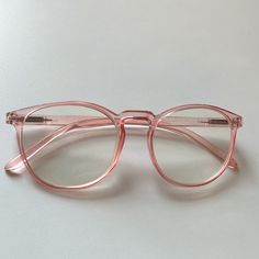 Bluelight Blocking Glasses - Non Prescription - Pink Acrylic Unworn Blue Light Blocking Good For Remote Work Light Pink Glasses Frames, Womens Pink Glasses Frames, Cute Frames For Glasses, Cute Reading Glasses, Hot Pink Glasses, Cute Glasses For Women, Pink Glasses Frames, Glasses Inspo, Amazon Accessories