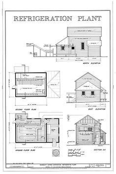 the plans for a small cabin with lofts