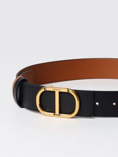 Belt TWINSET Woman color Black Black Camel, Italian Fashion Designers, Italian Fashion, Black Belt, Woman Colour, Belts For Women, Color Coding, Black Color, Color Design