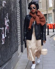 Degree Outfit, Plus Size Street Style, Fall Weekend Outfits, Slip Dress Outfit, Winter Party Outfit, Best Leather Jackets, Outfits To Wear, Fall Dress Outfit, Leather Jacket Style