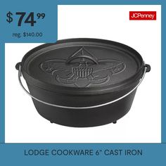 the lodge cookware cast iron $ 74 99 is on sale for $ 40 00