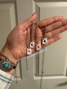 "Handmade necklace by me.  Chain is 18\" length" How To Make Western Jewelry, Western Christmas Gifts, Western Cross Necklace, Punchy Jewelry, Western Gift Ideas, Cowgirl Jewelry Rodeo, Western Fashion Jewelry, Rodeo Jewelry, Western Necklace