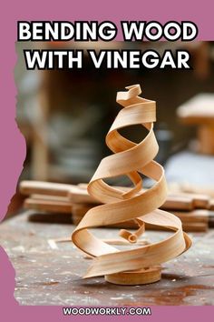 Learn how to bend wood using vinegar with our comprehensive guide! Follow step-by-step instructions and tips to achieve beautiful curves and shapes in your woodworking projects. Get creative with Woodworkly. #WoodworkingTechniques #WoodBending Restauration Hardware, Bend Wood, Bending Wood, Wood Bending, Flexible Wood, How To Bend Wood, Wood Art Diy, Wood Carving For Beginners, Wood Shop Projects