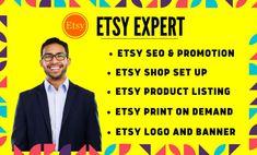 I will promote etsy shop etsy seo etsy product listing print on demand digital product Promote Etsy Shop, Etsy Logo, Etsy Promotion, Etsy Prints, Etsy Seo, Product Listing, Print Ad, Booth Design, Website Development