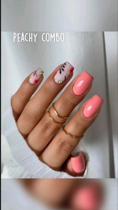 Nails Art Designs, Nails 2023, Trendy Nail Art, Easter Nails, Floral Nails