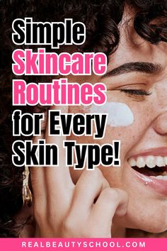 woman applying skincare Skincare Routine For Beginners, Sensitive Skin Care Routine, Perfect Routine, Sensitive Skin Makeup, Best Skincare Routine, Expensive Beauty Products, Cleanser For Sensitive Skin, Skincare Order