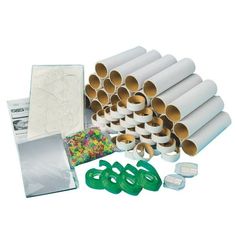 an assortment of plastic tubes and other items