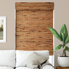 Super Value Cordless Bamboo Woven Wood Shades Matchstick Blinds, Natural Blinds, Bamboo Roller Shades, Bamboo Roman Shades, Cheap Blinds, Japandi Living, Woven Wood Shades, Bamboo Curtains, Bamboo Blinds