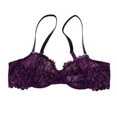 Size 36c New With Tags Color: Late Night Purple Fenty Savage, Purple Lace Bra, Purple Bra, Lace Balconette, Purple Bras, Savage X Fenty, Not Sorry, Punk Outfits, Balconette Bra