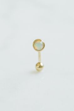 About Gold The most popular alloy of gold is 14K gold, which is 58.5% pure gold and 41.5% other metals like silver and copper. price is for 1qty( one piece), YOU WILL RECEIVE A SINGLE PIECE (NOT A PAIR , NOT TWO PIECES) Model Wears a 8mm size Material: 14K Real Gold, 14K Whitegold(Whitegold Plated 14K Gold), 14K Real Rosegold Opal : Created Opal Opal Color: White, Blue, Pink Opal Size(Motif Size): 3mm , 4mm, 5mm Bar Size Length: 6mm, 7mm, 8mm, 9mm, 10mm, 11mm, 12mm Bar Thickness: 1.0mm(18g), 1.2 Piercing For Women, Barbell Piercing, Ear Earrings, Opal Color, Pink Opal, Pure Gold, White Opal, Blue Opal, Real Gold