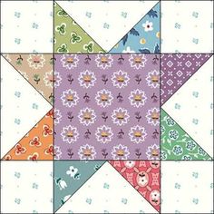 an image of a colorful patchwork quilt