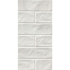 a white brick wall with no mortars or mortars on it's side