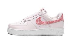 W Air Force 1 '07 FD1448 664 Pink Air Force 1, Womens Air Force 1, Air Force Shoes, Paisley Fashion, Spaghetti Strap Bodycon Dress, Glitter Sneakers, Nike Air Force 1 07, Pearl Pink, Nike Air Force 1 Low