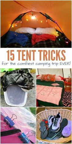 tent tricks for the camping trip ever