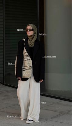 Ootd Airport, Hijabista Fashion, Muslim Style