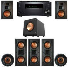 the home theater system is ready to be used for music and sound recording, including speakers