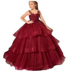 Cute Prom Dress, Train Silhouette, Cheap Bridesmaid Dresses Online, Cheap Flower Girl Dresses, Princess Flower Girl Dresses, Girls Dresses Online, Prom Girl Dresses, Tulle Flower Girl