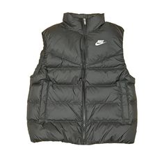 Brand New With Tags, Nike Sportswear Therma-Fit Down Vest Black Dq6896-010 Women’s Sizes Xs And Xl Available. Athleisure Black Winter Vest, Athleisure Black Vest For Winter, Black Sports Vest For Winter, Athleisure Sports Vest For Winter, Winter Sports Athleisure Vest, Athleisure Winter Sports Vest, Black Winter Sports Vest, Puffer Vest Outfit, Nike Vest