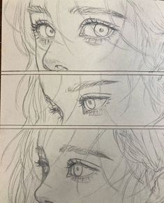 Semi Realistic Sketch, 달력 디자인, 얼굴 드로잉, Seni Dan Kraf, Trendy Aesthetic