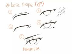 how to draw an eye step by step for beginners with pictures and text below