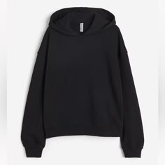 Simple Black Hoodie Never Worn - Very Soft Cleaning Out The Closet! Trendy Black Cozy Fit Hoodie, Basic Black Sweats For Winter, Black Hoodie With Cozy Fit And Crew Neck, Cozy Fit Black Hoodie Sweatshirt, Black Cozy Fit Hoodie With Crew Neck, Black Crew Neck Hoodie With Cozy Fit, Casual Black Sweatshirt With Cozy Fit, Black Fleece Sweats For Fall, Basic Black Sweats For Fall