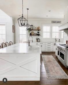 the kitchen is clean and ready for us to use in its new owner's home