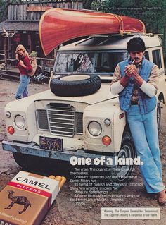 Camel Cigarettes Ad Original 1979 Land Rover Range Rover Photo Vintage Advertisement, Wall Art Decor Jeep Tops, Popular Science, Land Rover Series, Vintage Advertisement, Land Rover Defender, Print Ads