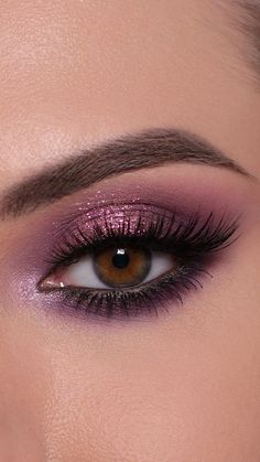 Eye Makeup Glitter, Shimmer Eye Makeup, Pink Eye Makeup, Eye Makeup Techniques, Smokey Eye Makeup Tutorial