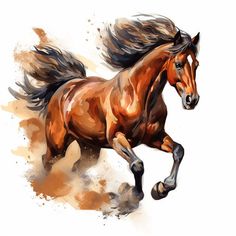 Horse Clipart: Oil Painting Style, 4K & SVG Horse Images Clip Art, Sublimation Printing Ideas, Horse Vector, Digital Banners, 3d Printed Objects, Horse Designs