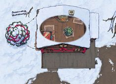 The Festive Lodge Battle Map