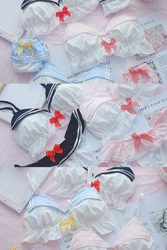 #Seifuku Sailor Style #Lingerie #Set | 𝑬𝒏���𝒕𝒆𝒓 𝒎𝒚 𝑪𝑶𝑫𝑬 KinoDabbles 𝒂𝒕 𝒄𝒉𝒆𝒄𝒌𝒐𝒖𝒕 𝒕𝒐 𝒈𝒆𝒕 10% OFF! (ಠ o ಠ)¤=[]:::::> 𝑾𝒉𝒊𝒍𝒆 𝑺𝒖𝒑𝒑𝒍𝒊𝒆𝒔 𝑳𝒂𝒔𝒕! #kawaii #morikei Sailor Style, Navy Sailor, Sailor Fashion, Style Japanese, Blue Style, Cute Kawaii, Blue Fashion, Lingerie Set, Sailor Moon