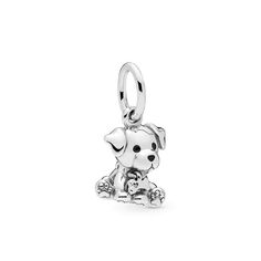 Silver Labrador Puppies, Labrador Nero, Silver Labrador, Charms Pandora, Silver Gift Wrap, Bracelet Pandora, Labrador Puppy, Labrador Dog, Pandora Bracelet Charms