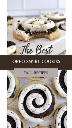 the best oreo swirl cookies fall recipes