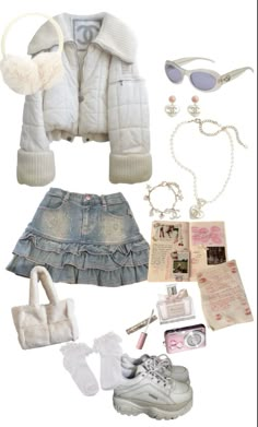 2000s Fashion 2023, Fashion Inspo Y2k, 2000s Winter Fashion Outfits, Outfits For Wendsday, Coquette Outfit Inspo Winter, Outfit Ideas 2000s Style Winter, Y2k Fashion Inspiration, Winter Fashion Y2k, Winter Clothes Aesthetic Y2k