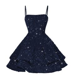 PRICES MAY VARY. Pull On closure Hand Wash Only Dark Blue Party Dresses, Dark Blue Short Dress Formal, Navy Blue Knee Length Dress, Blue Semi Dresses, Cute Winter Dance Dresses, Black Sparkly Dress Hoco, Dark Blue Dress Formal Short, Starry Night Dresses, Snowball Dance Dresses