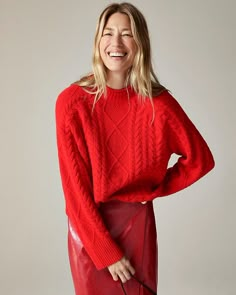 A classic update on our iconic Rollneck sweater. Rollneck Sweater, Lily Calloway, Colorful Clothing, Holiday Wishlist