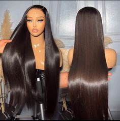 frontal Glueless full HD lace wig Wig Type:straight Density: 150%/ 180%/ 250% Length: 14-40 inch Hair Material: 100% human Virgin Peruvian hair Wig Color:black Lace Color: transparent Virgin Hair, Hd Lace Wig, Human Virgin Hair, Peruvian Hair, Cute Everyday Outfits, Hd Lace, Cute Selfie Ideas, Lace Wig, Lace Frontal