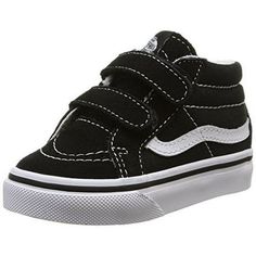 Vans Toddler Sk8-Mid Reissue V Skate Shoe Size: 5 M US Toddler.  Color: Black.  Gender: male. Vans Sk8 Mid, Vans Toddler, Vans Kids, Skate Shoe, Only Shoes, Boys Sneakers, Vans High Top Sneaker, Vans Sk8, Mens Vans