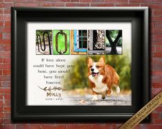 Pet Memorial Gift with photo Pet Printables, Loss Of Pet Gift, Pet Gift Ideas, Treasure Quotes, Loss Of Pet, Puppy Gifts, Pet Loss Gifts