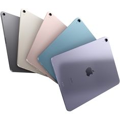 four different colors of the new ipad