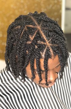 #Men'sHair, Hair Twist Hairstyles, Twist Hairstyles For Men, Twisted Hairstyles, Hairstyles Twist, Mens Twists Hairstyles, Short Hair Twist Styles, Hair Twists Black, Natural Hair Men, Boy Braids Hairstyles