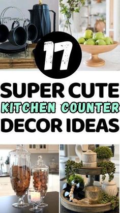 the top ten super cute kitchen counter decor ideas