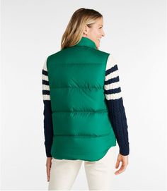 Adults' Bean's Trail Model Down Vest '82 | Vests at L.L.Bean Men's Vests, Built To Last, Mens Vests, Down Vest, 40th Anniversary, Modern Fabric, Mens Outerwear, Ll Bean, L L Bean