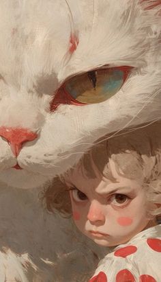 Face Ref, Digital Creator, Arte Sketchbook, Art Studies, White Cat