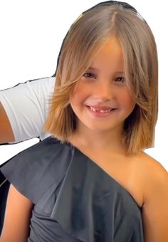 Kids Haircut Girls Medium, Shoulder Length Hair For Girls Kids, Girls Long Bob Haircut Kids, Short Girl Haircuts For Kids, Kids Haircut For Girls Medium, Kids Curtain Bangs, Kid Haircuts, Kids Girl Haircuts, Kids Short Haircuts