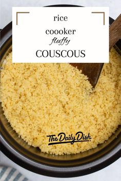 couscous in rice cooker Couscous In Rice Cooker, Couscous Rice Cooker, Vegan Rice Cooker Recipes, Rice Cooker Recipes Healthy, Cook Couscous, Rice Cooker Cake, Making Couscous, Microwave Rice Cooker