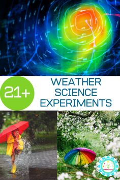 the weather science experiments are great for kids and adults to learn how to use them